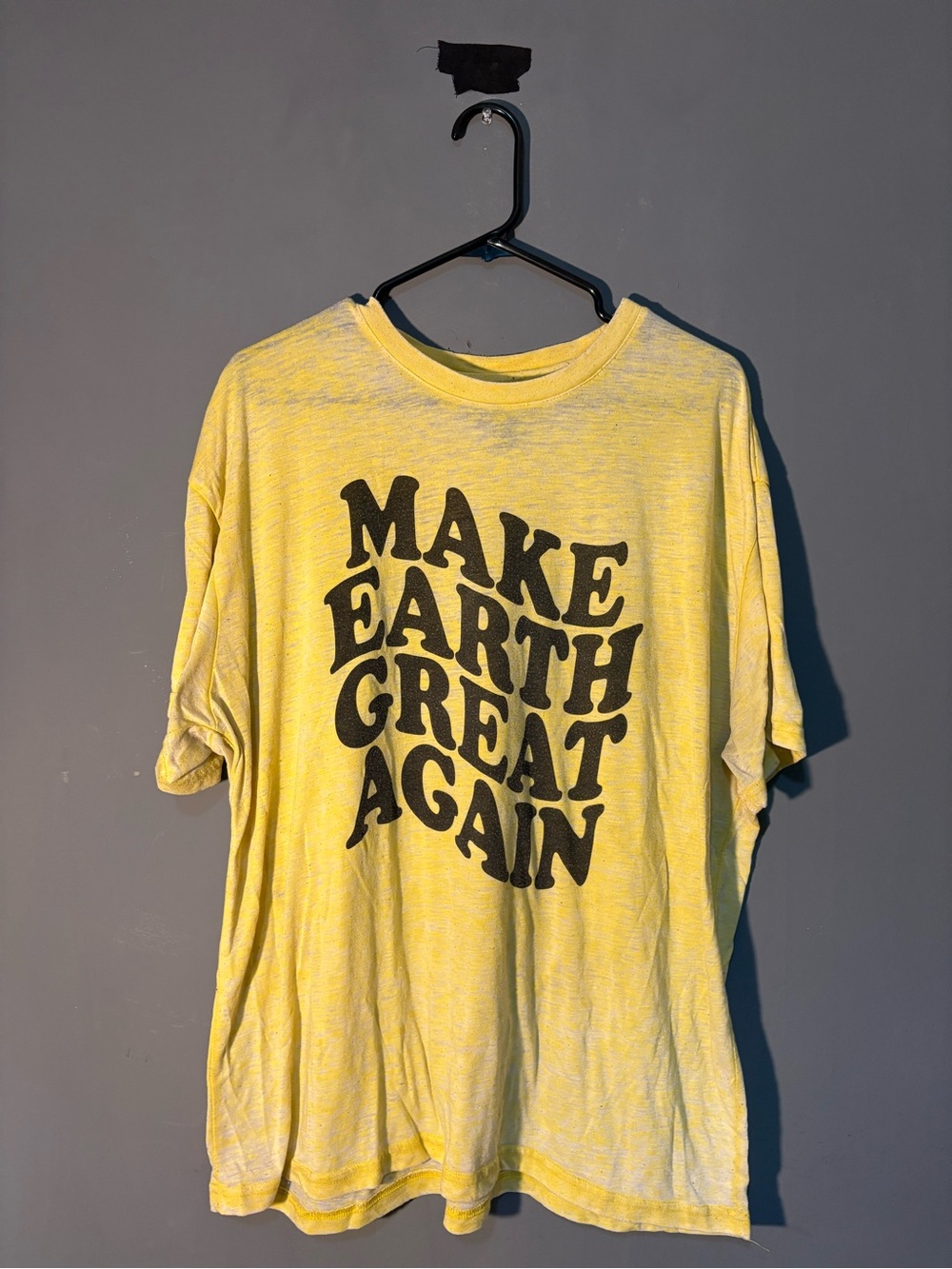 🔥 💵 3 for 20! 😮
Make Earth Great Again Yellow Graphic Tee
